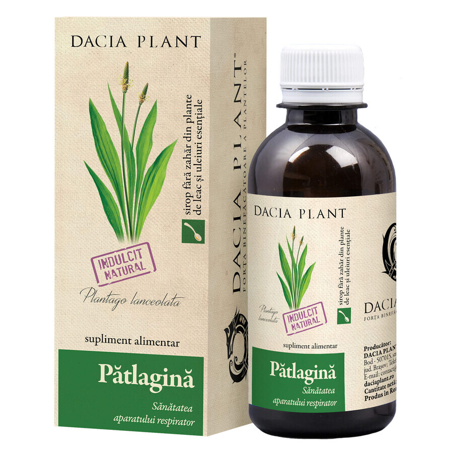 Patlagin siroop, 200 ml, Dacia Plant