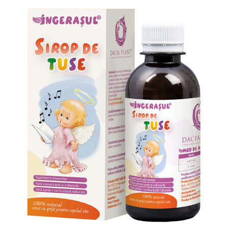 Angel Hoestsiroop, 200 ml, Dacia Plant