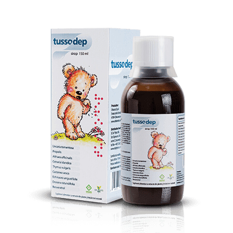 Tussodep Hustensaft für Kinder, 150 ml, Dr. Phyto