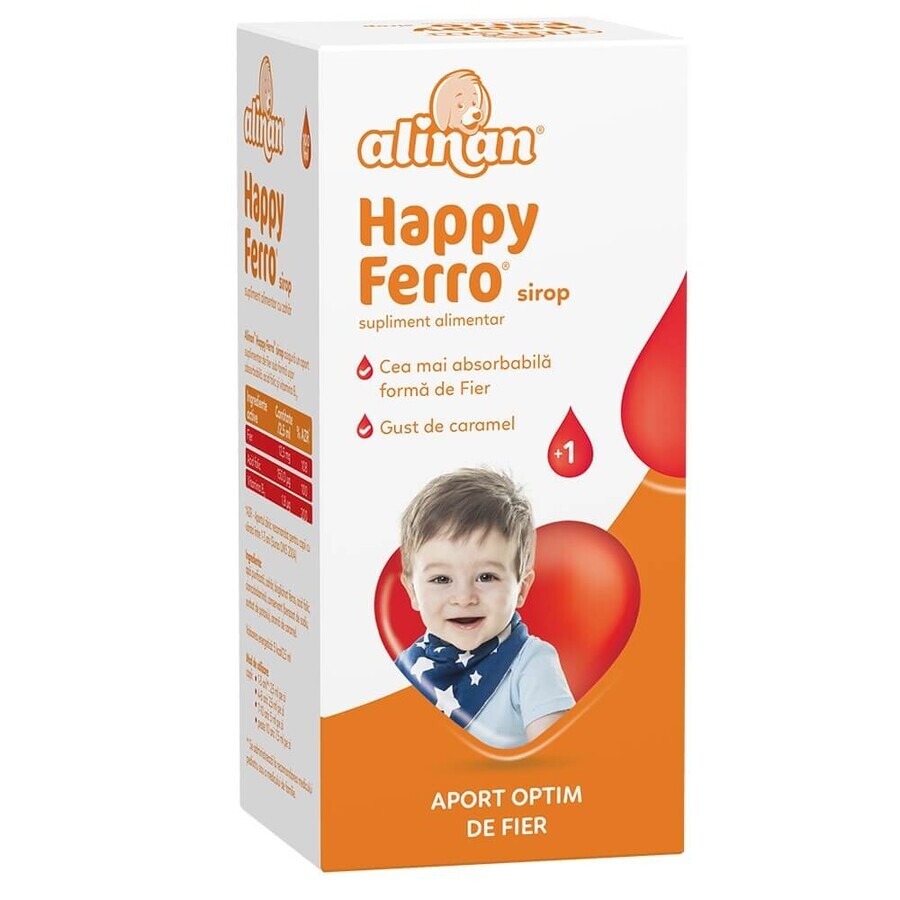 Jarabe Alinan Happy Iron, 100 ml, Fiterman