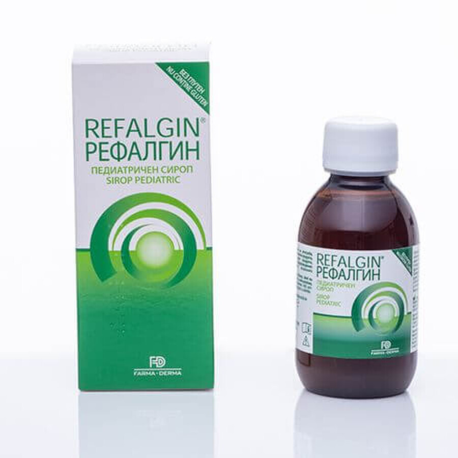 Refalgin jarabe pediátrico, 150 ml, Farma-Derma