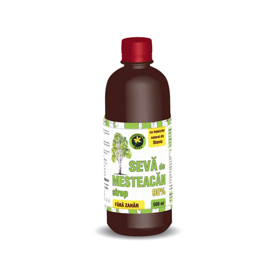 Sciroppo di linfa di betulla senza zucchero, 500 ml, Hypericum