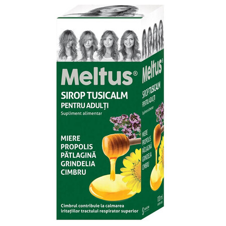 Meltus Tusicalm Jarabe para adultos, 100 ml, Solacium Pharma