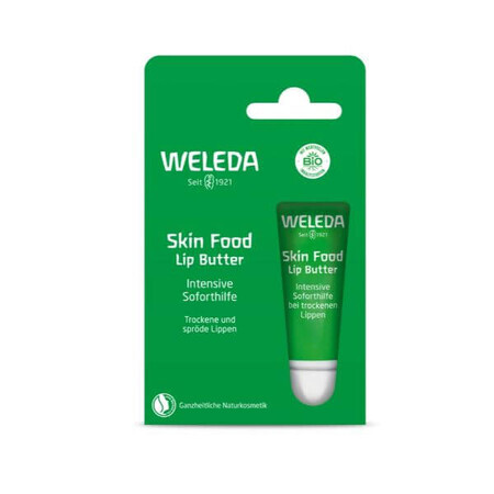 Skin Food balsem voor droge, gesprongen lippen, 8 ml, Weleda