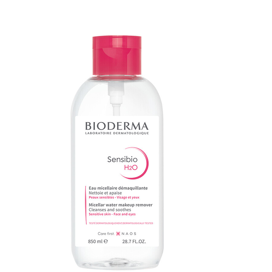 Bioderma Sensibio H2O Solución Micelar con bomba 850 ml