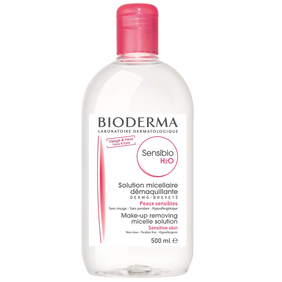 Bioderma Sensibio H2O Soluție micelară 500 ml