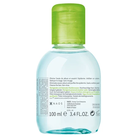 Bioderma H2O Sebium Solución Micelar para pieles mixtas y grasas, 100 ml