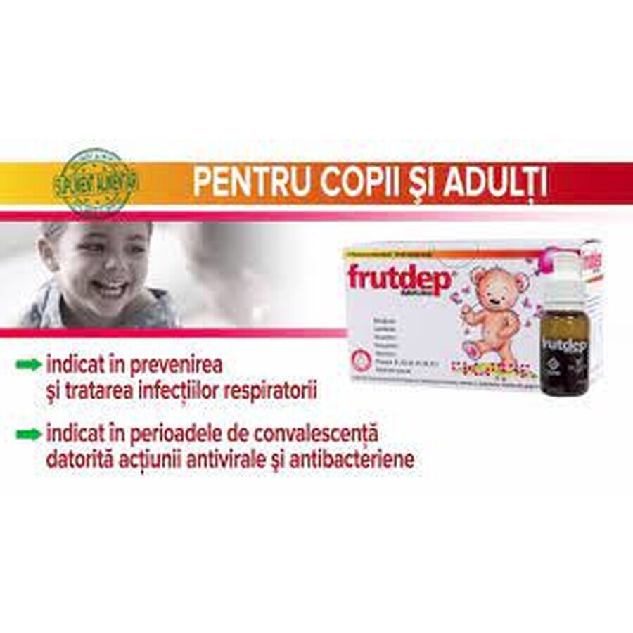 Frutdep Immuno Solución Oral, 10 viales, Dr. Phyto