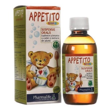 Appetito Bambi suspensión oral, 200 ml, Pharmalife