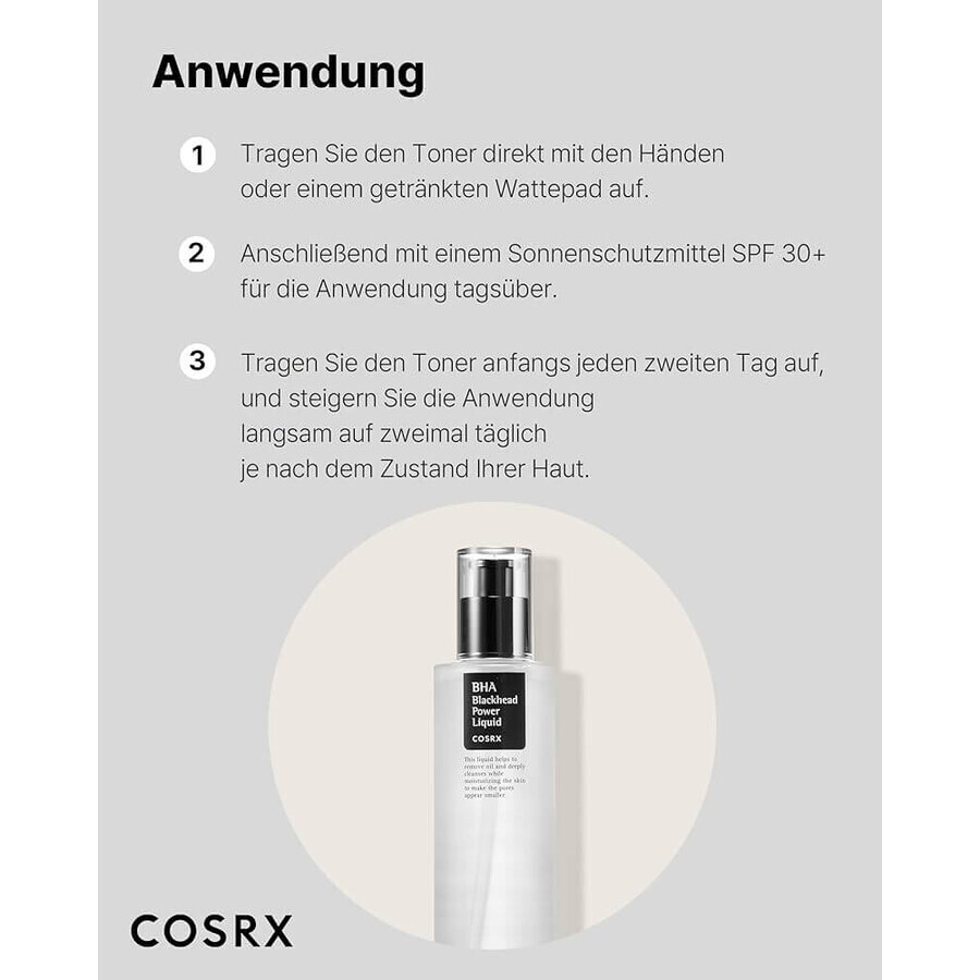 Oplossing met BHA voor mee-eters, 100 ml, COSRX