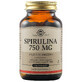 Spirulina 750 mg, 80 c&#225;psulas vegetales, Solgar