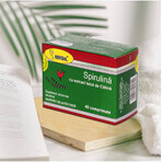 Spirulină cu extract total de cătină, 40 comprimate, Hofigal