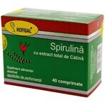 Espirulina con extracto total de espino amarillo, 40 comprimidos, Hofigal