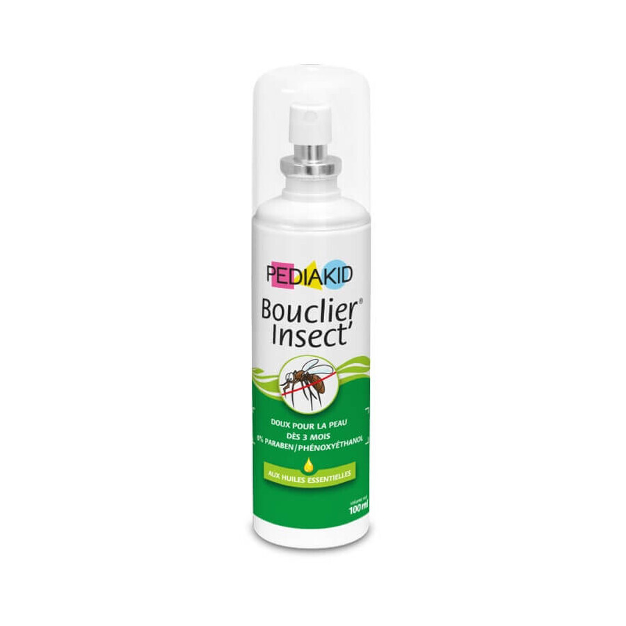 Bouclier Insect Muggen- en Teken Spray, 100 ml, Pediakid 