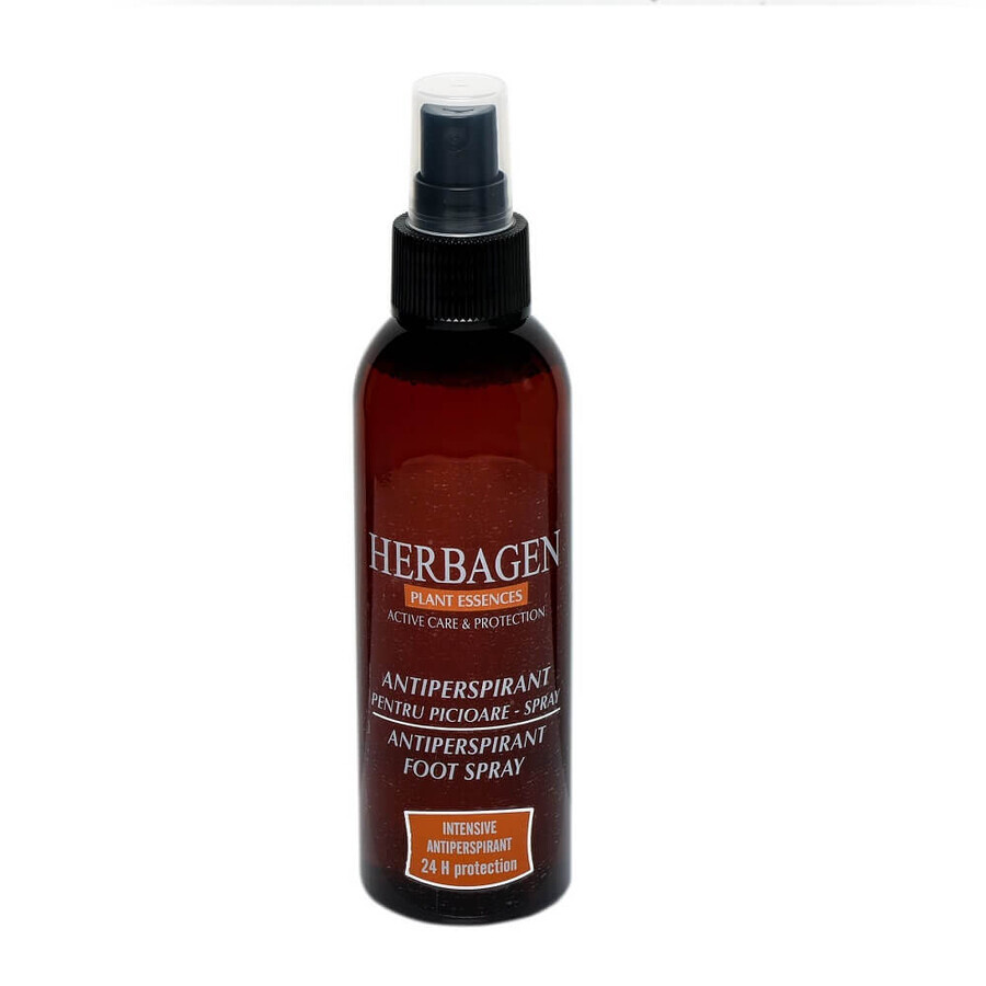 Spray antitranspirante para pies, 150 ml, Herbagen