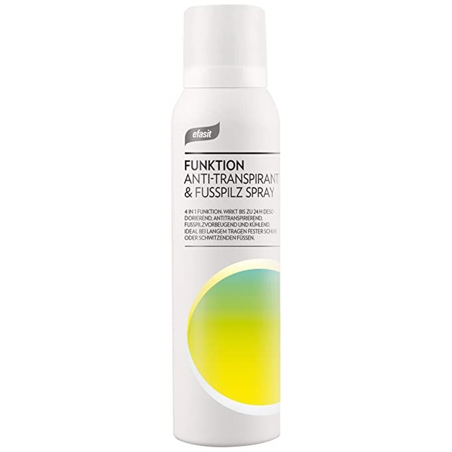 Antitranspirante spray 4 en 1, 150 ml, Efasit Funktion