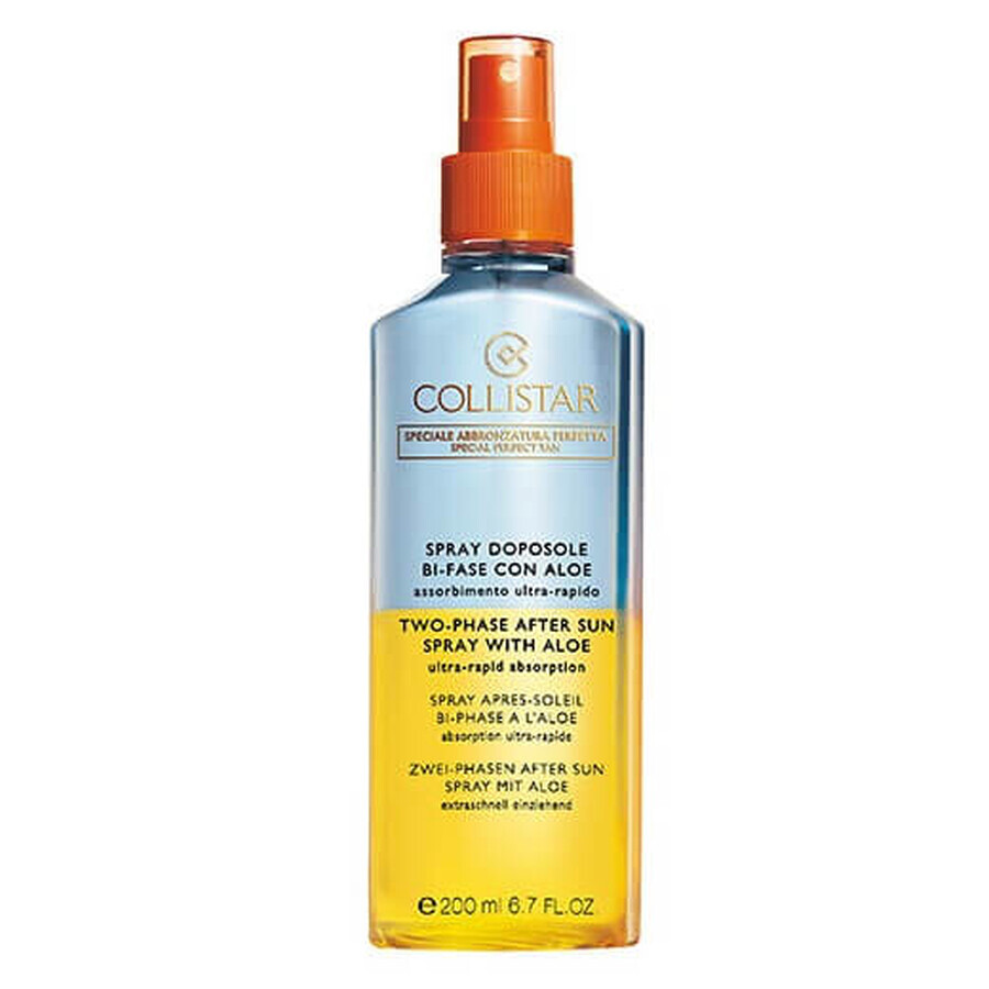 Spray cu aloe dupa expunere solara in doua faze (K26037), 200 ml, Collistar