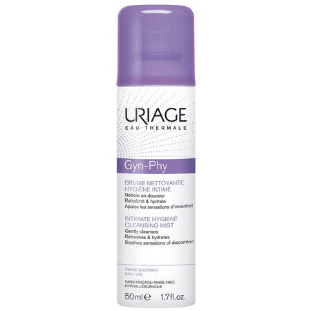 Gyn-Phy spray de limpieza íntima, 50 ml, Uriage