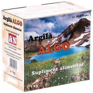 Argilă pulbere, 1 kg, Algo