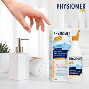 Physiomer Spray Descongestionante Nasal Hipertónico, 135 ml, Omega Pharma