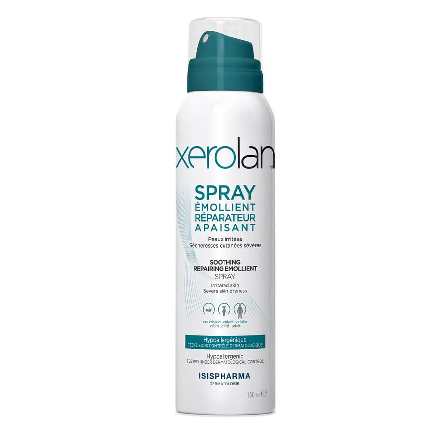 Riparazione spray emolliente per pelli fragili Xerolan, 150 ml, Isis Pharma