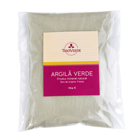 Arcilla verde, 100 g, Trio Verde