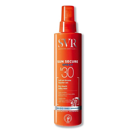 Sun Secure Spray Hidratante FPS 30, 200 ml, SVR