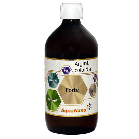 Argent colloïdal fort 30 ppm AquaNano, 500 ml, Sc Aghoras Invent