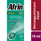 Afrin Mentol 0,5mg/ml No Drip, spray nasal con bomba dosificadora - Tratamiento r&#225;pido de la congesti&#243;n nasal - 15ml