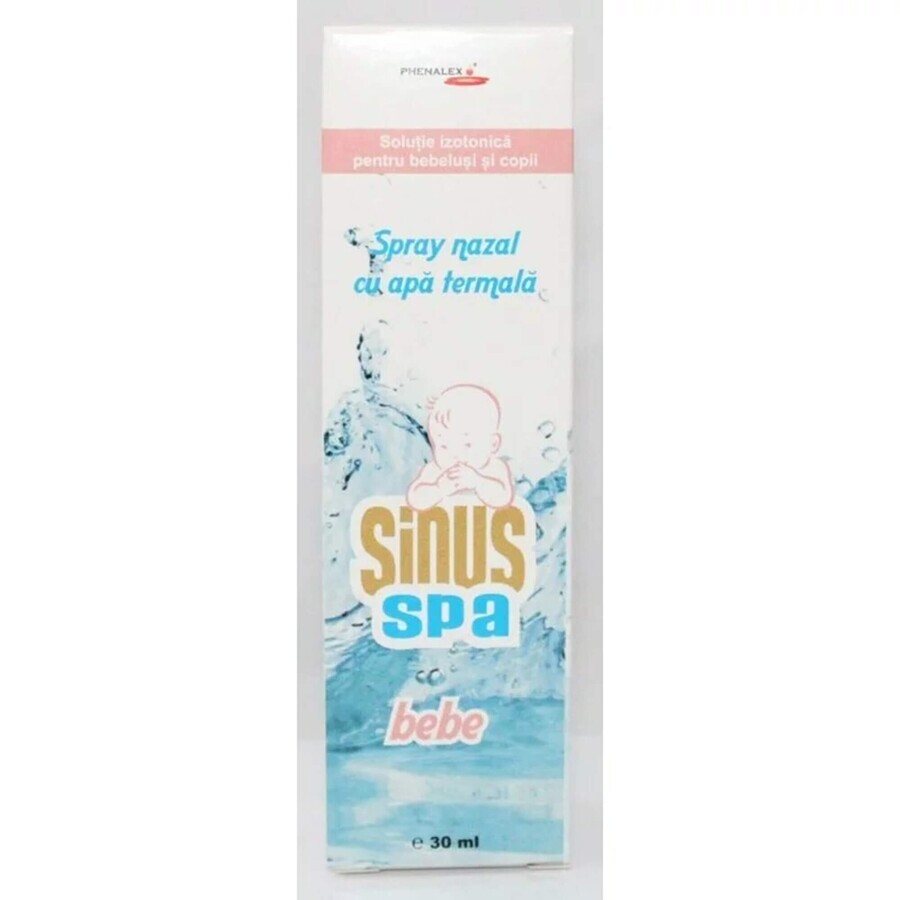 Sinus Spa Baby Agua Termal Spray Nasal, 30 ml, Phenalex