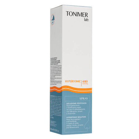 Hypertonic nasal spray 600 MOSM/KG, 125 ml, Tonimer