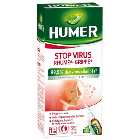 Humer Stop Virus spray nasale, 15 ml, Urgo