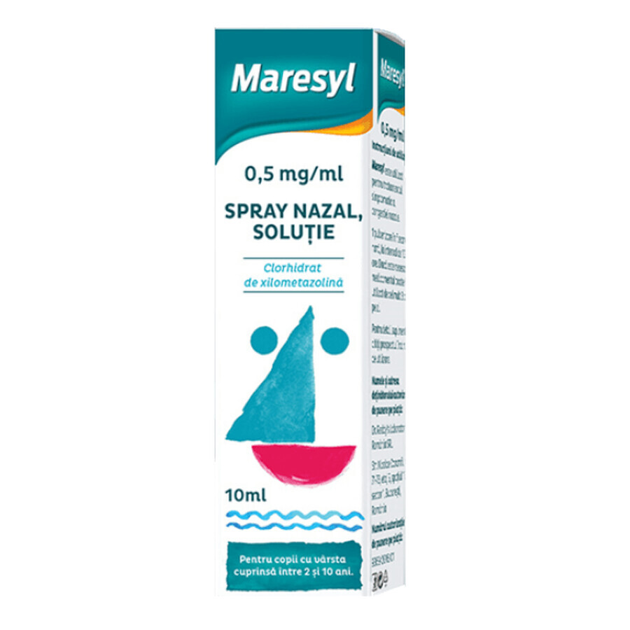 Maresyl spray nasal para niños 0,5 mg/ml, 10 ml, Dr. Reddys