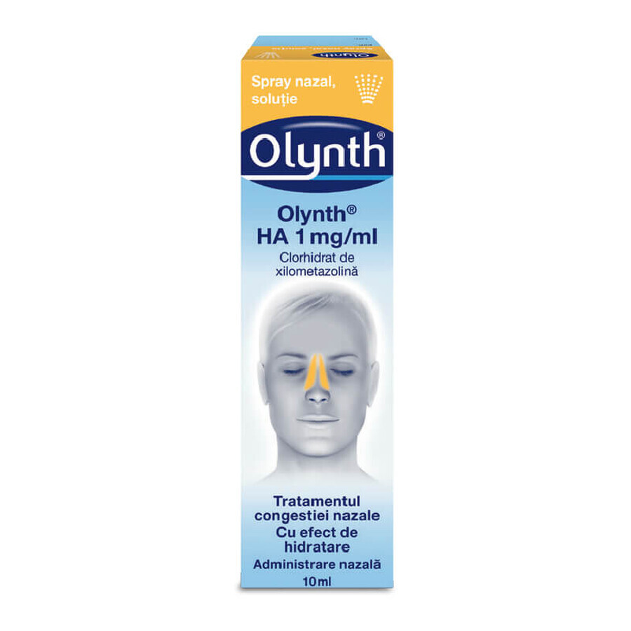 Solución Nasal Spray 1mg - Olynth HA, 10 ml, Johnson&amp;Johnson