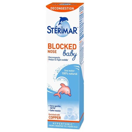 Sterimar Spray Nasal Hipertónico Bebé, 100 ml, Lab Fumouze