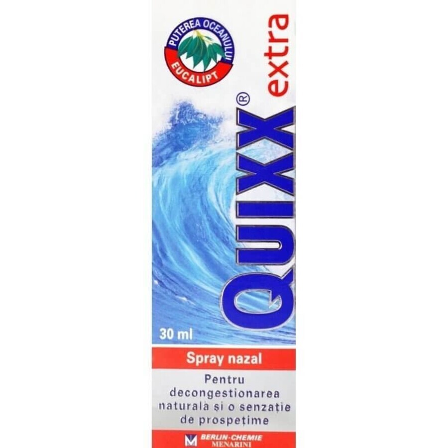 Nasal spray, Quixx extra, 30 ml, Pharmaster