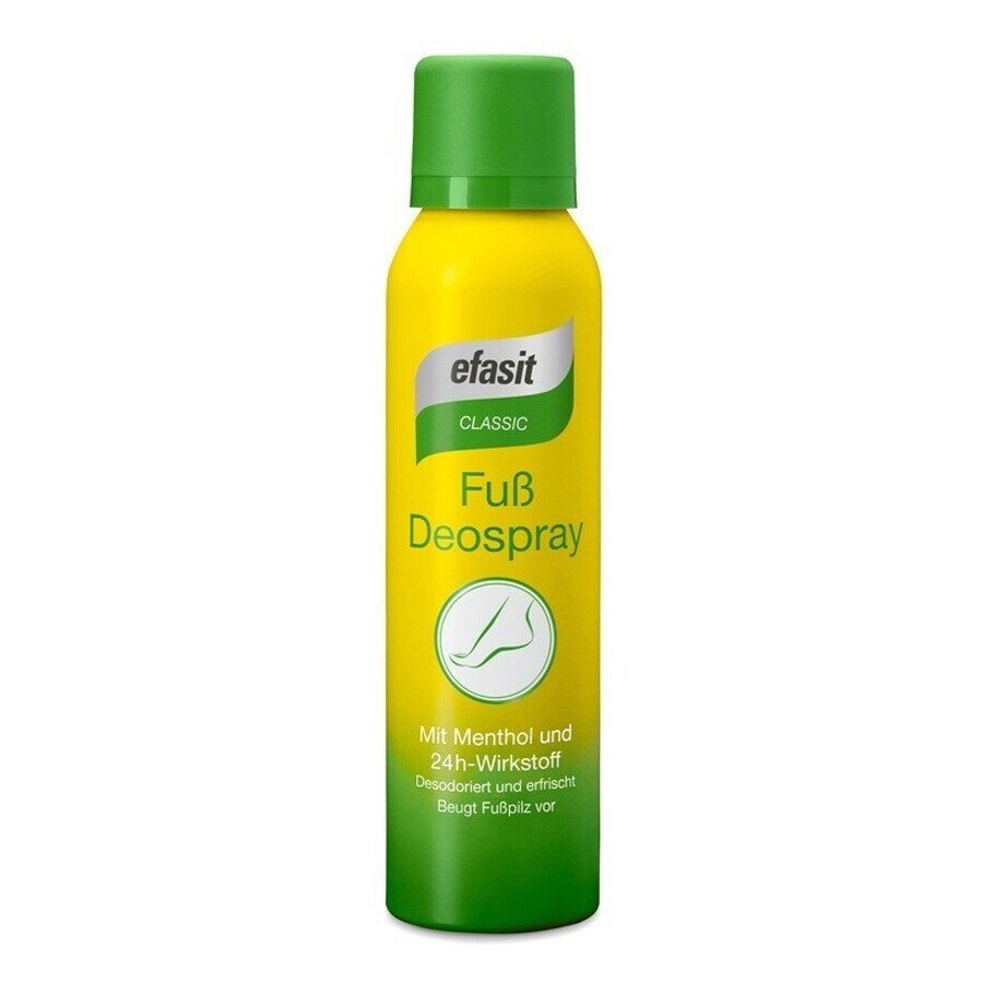 Spray perfumado para pies, 150 ml, Efasit Classic