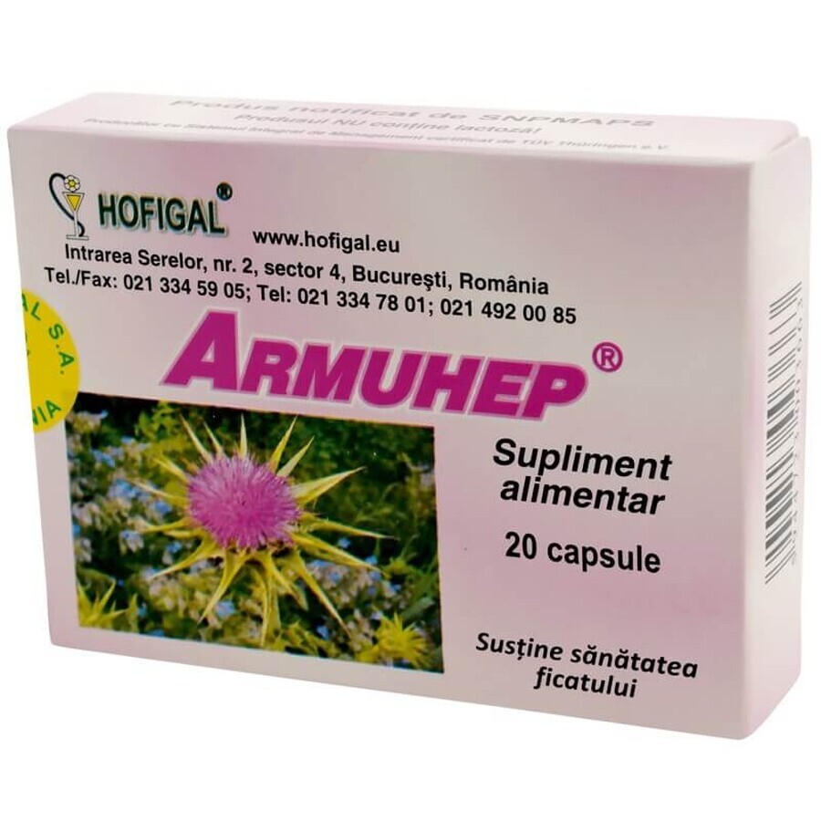 Armuhep, 20 capsules, Hofigal