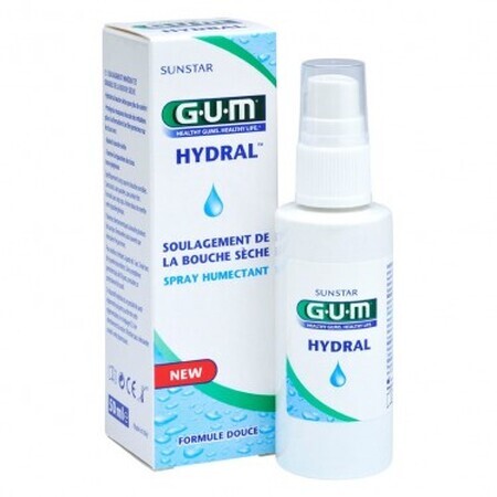 GUM Hydral Spray Umidificante Sollievo Per Bocca Secca Delicato 50 ml