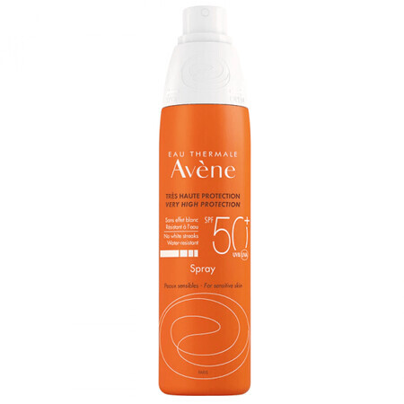 Avene Spray de protección solar SPF 50+, 200 ml, Pierre Fabre