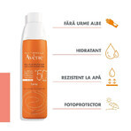 Avene Spray de protección solar SPF 50+, 200 ml, Pierre Fabre