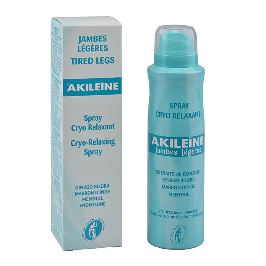 Akileine spray piernas pesadas, 150 ml, Asepta