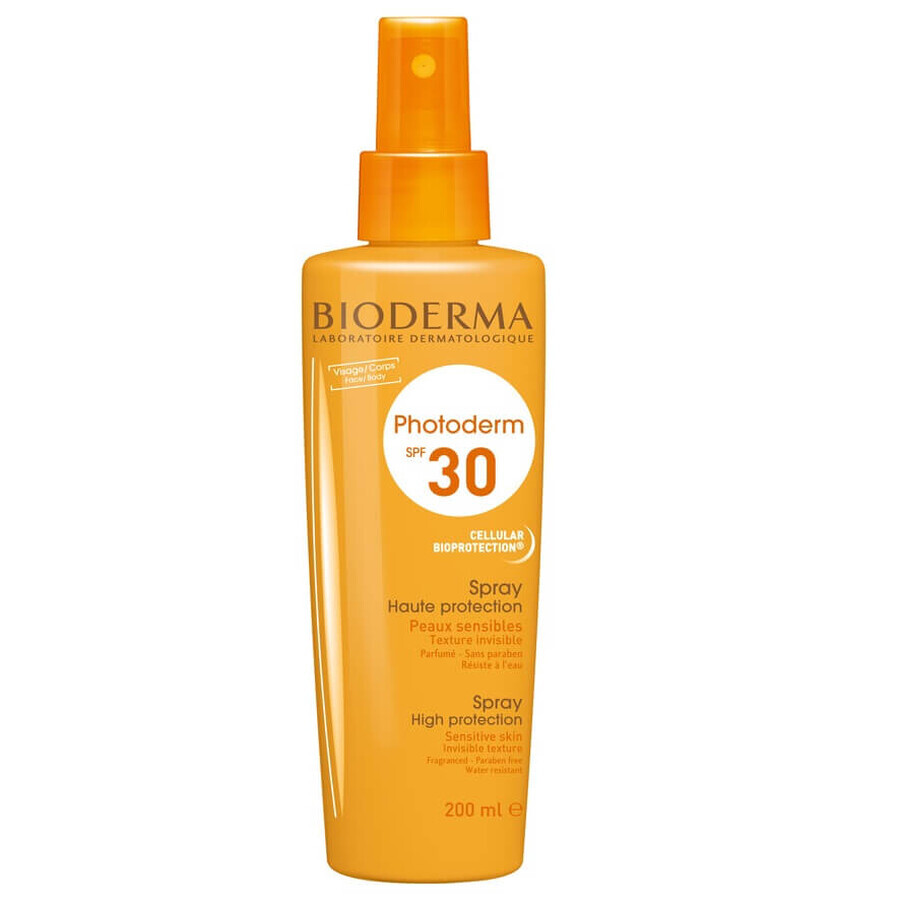 Sun protection spray with SPF 30 Photoderm, 200 ml, Bioderma