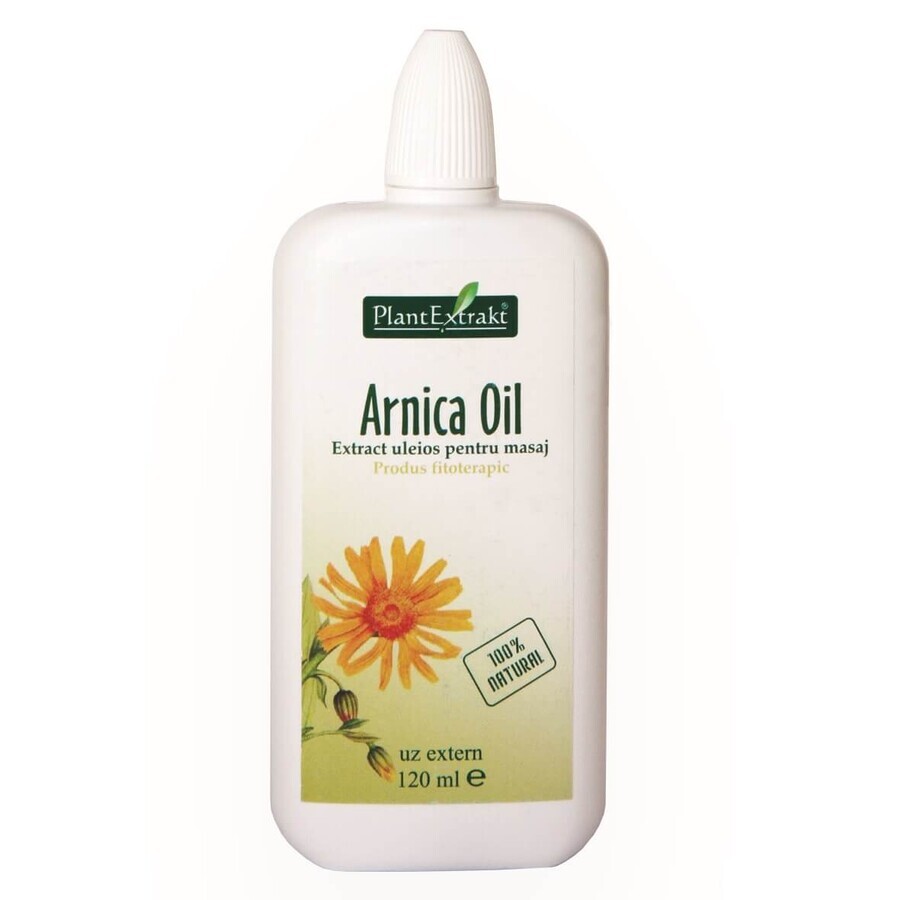 Aceite Arnică, 120 ml, Extracto Vegetal