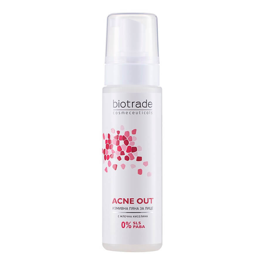 Biotrade Acne Out Espuma Limpiadora para pieles acneicas, 150 ml