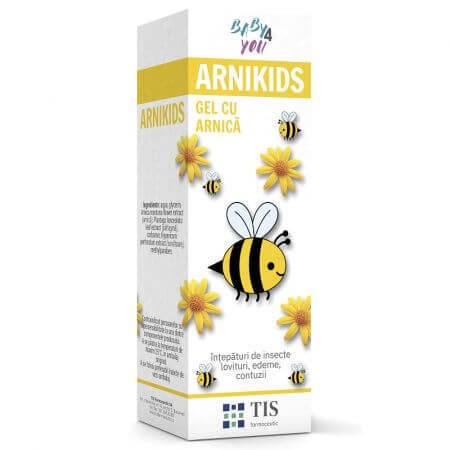 Arnikids Baby 4 You gel all'arnica per bambini, 20 ml, Tis Farmaceutic