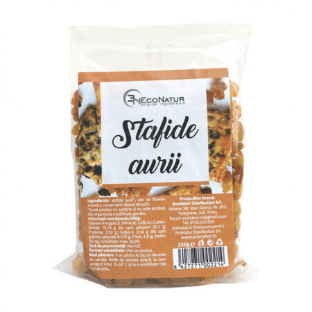 Stafide aurii, 250 g, Econatur