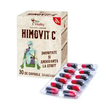 Himovit C estimulador inmunitario adaptógeno, 30 cápsulas, Bio Vitality