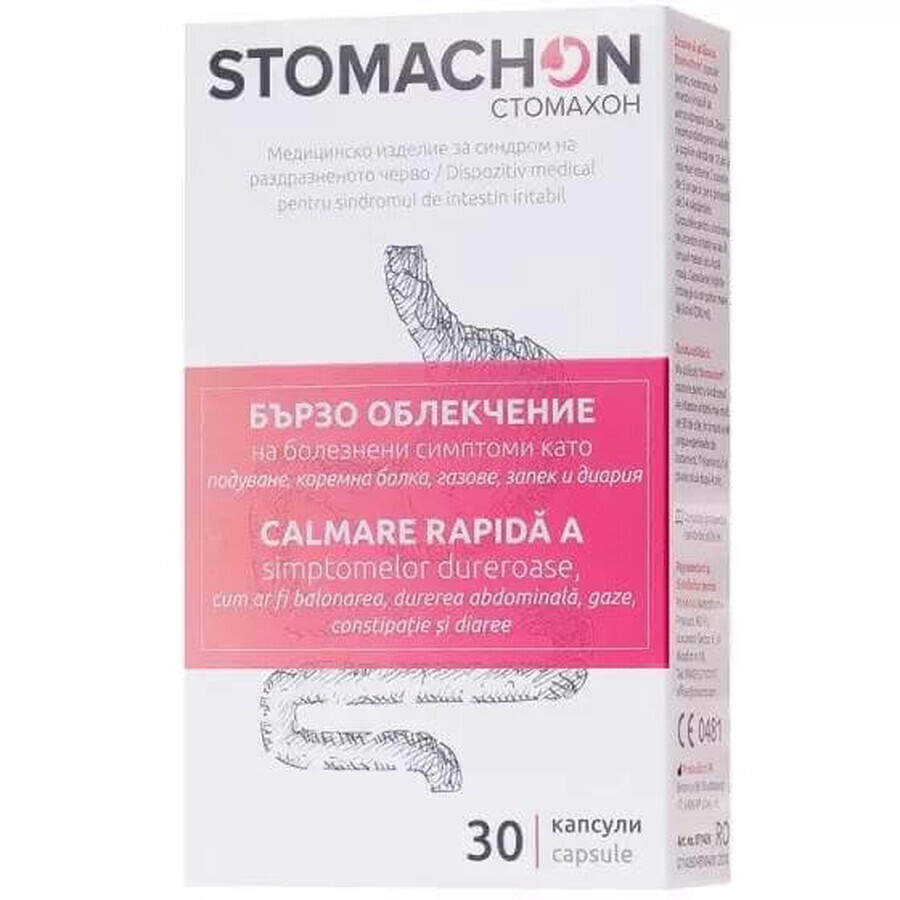 Stomachon, 30 cápsulas, NaturPharma