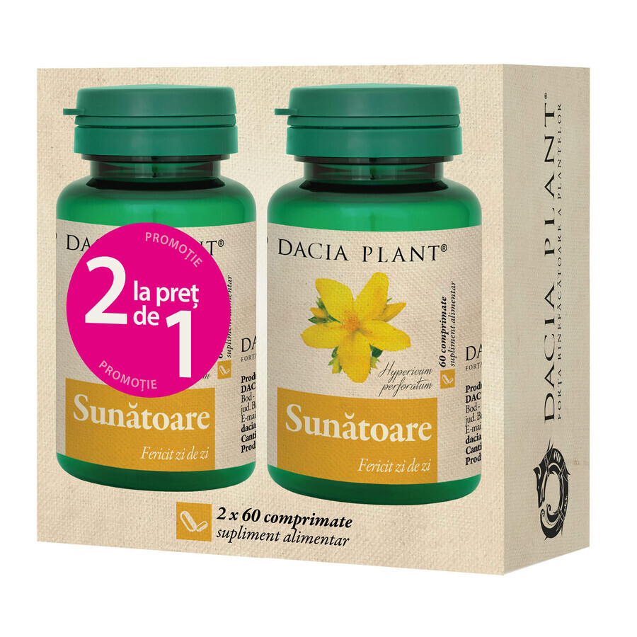 Sunatoare, 60 Tabletten, 1+1, Dacia Plant